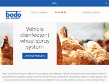 Tablet Screenshot of bodo.co.uk